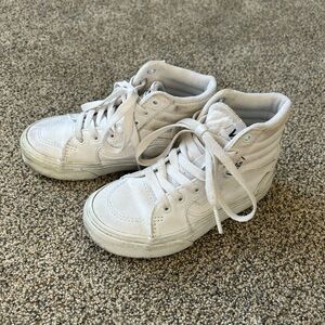 Vans sk8-hi White High-Top Sneakers